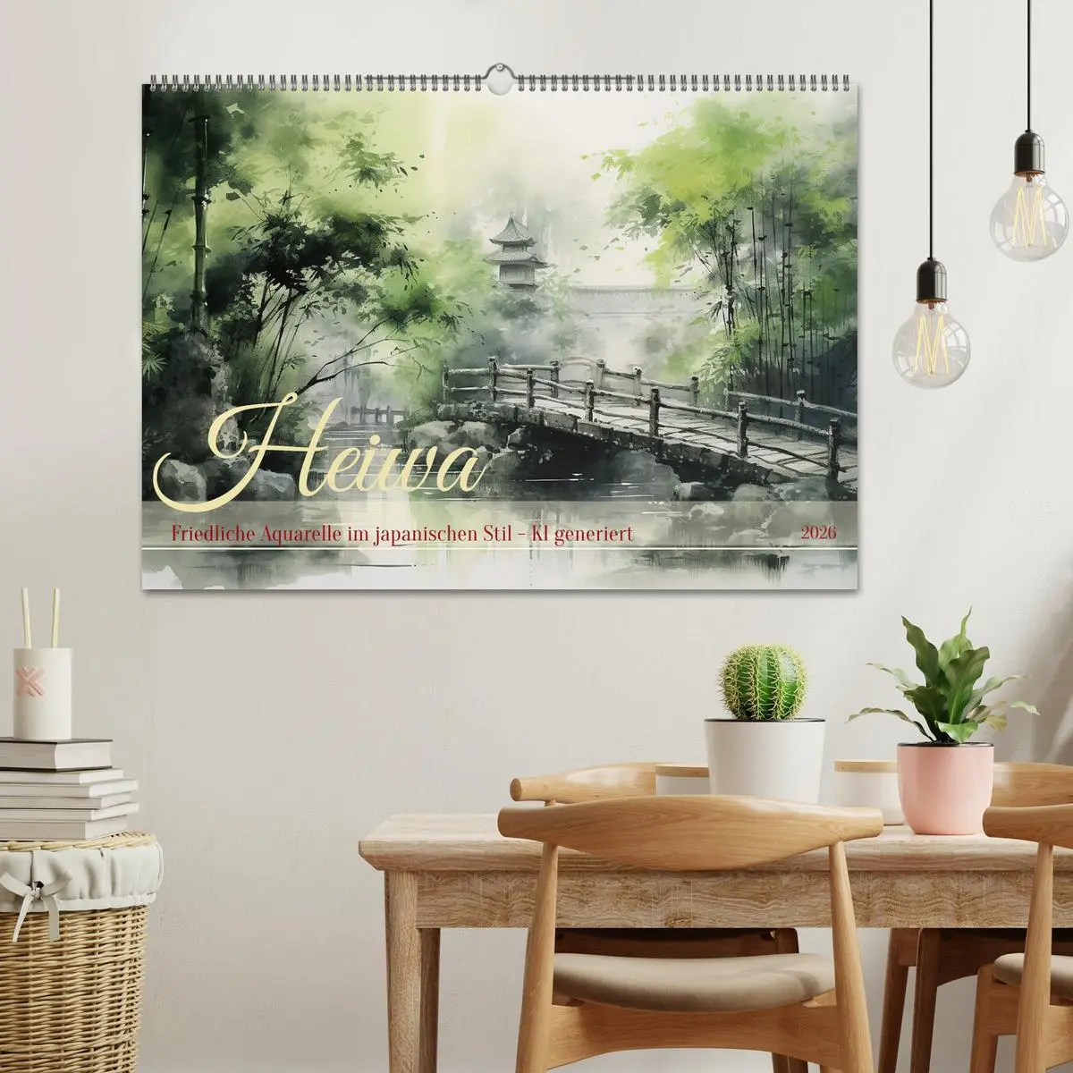 Bild: 9783457283660 | Heiwa - Friedliche Aquarelle im japanischen Stil (Wandkalender 2026...