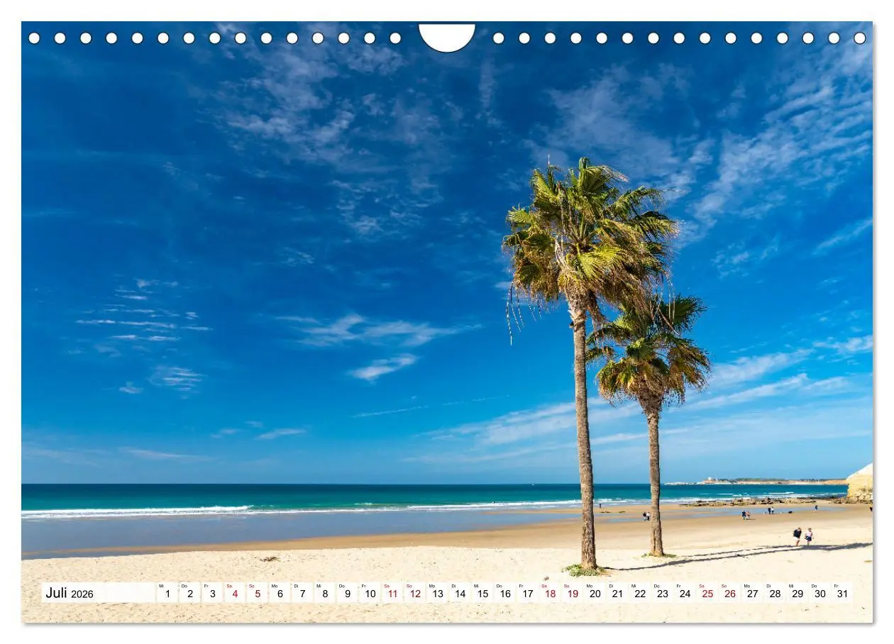 Bild: 9783457593660 | Spanien - Costa de la Luz (Wandkalender 2026 DIN A4 quer), CALVENDO...