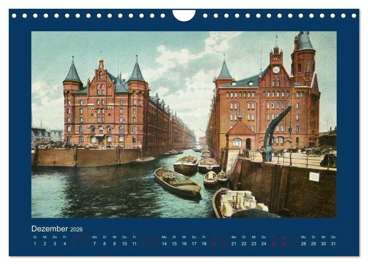 Bild: 9783516683660 | Lebendiges Hamburg von 1888 bis 1918 (Wandkalender 2026 DIN A4...