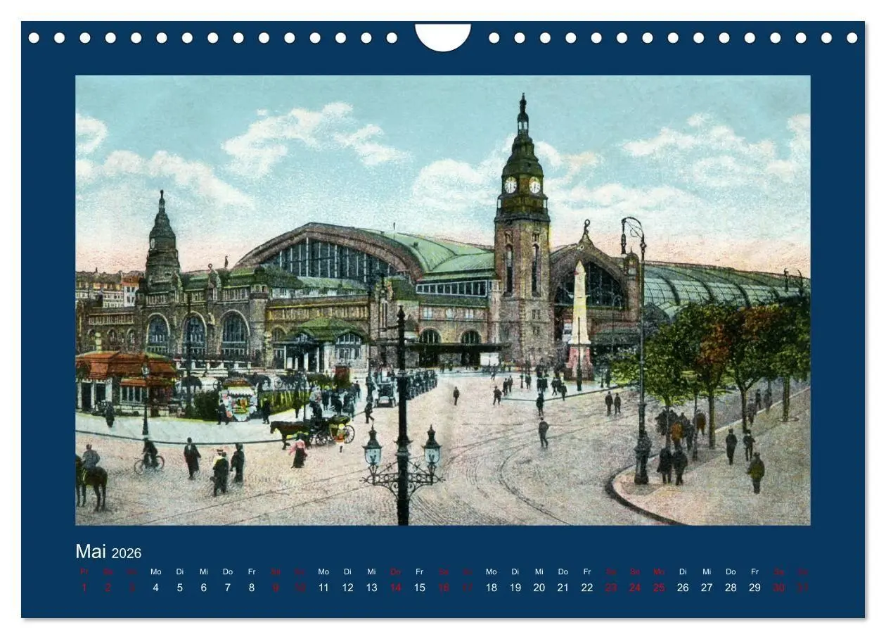 Bild: 9783516683660 | Lebendiges Hamburg von 1888 bis 1918 (Wandkalender 2026 DIN A4...