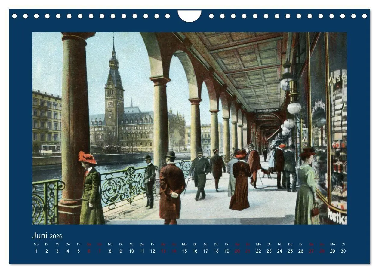 Bild: 9783516683660 | Lebendiges Hamburg von 1888 bis 1918 (Wandkalender 2026 DIN A4...