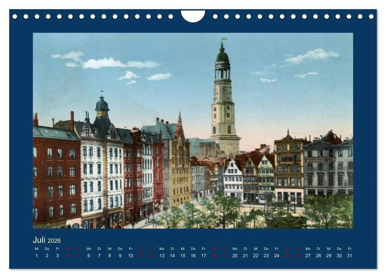 Bild: 9783516683660 | Lebendiges Hamburg von 1888 bis 1918 (Wandkalender 2026 DIN A4...