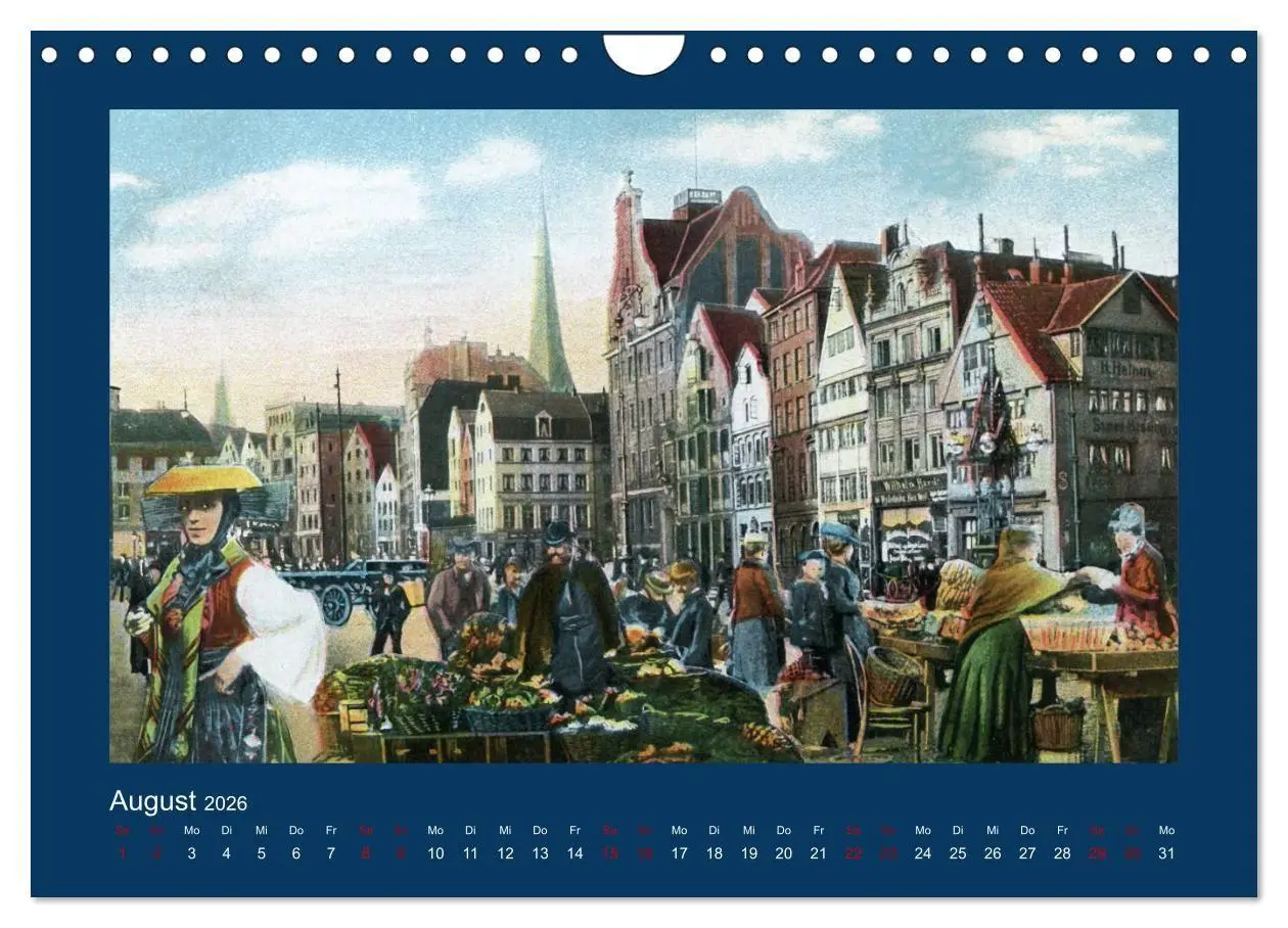 Bild: 9783516683660 | Lebendiges Hamburg von 1888 bis 1918 (Wandkalender 2026 DIN A4...