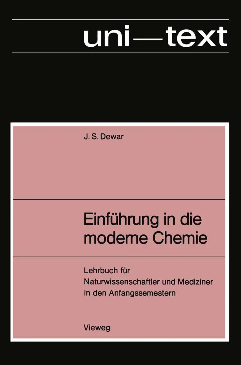 Cover: 9783663033660 | Einführung in die moderne Chemie | Michael James Steuart Dewar | Buch