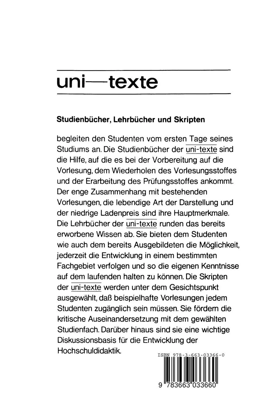 Rückseite: 9783663033660 | Einführung in die moderne Chemie | Michael James Steuart Dewar | Buch