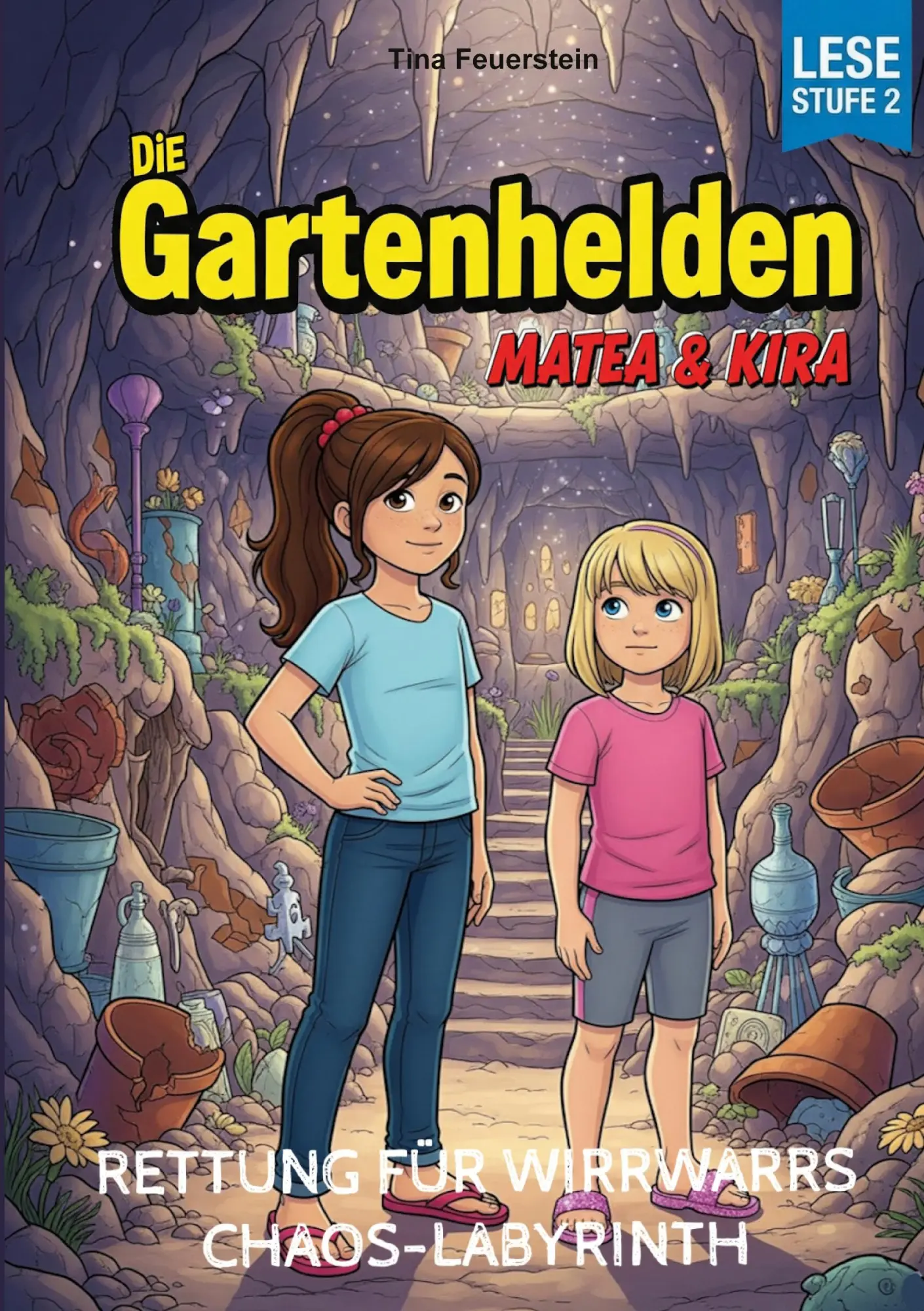 Cover: 9783695193660 | Die Gartenhelden - Band 2 | Rettung von Wirrwarrs Chaos-Labyrinth