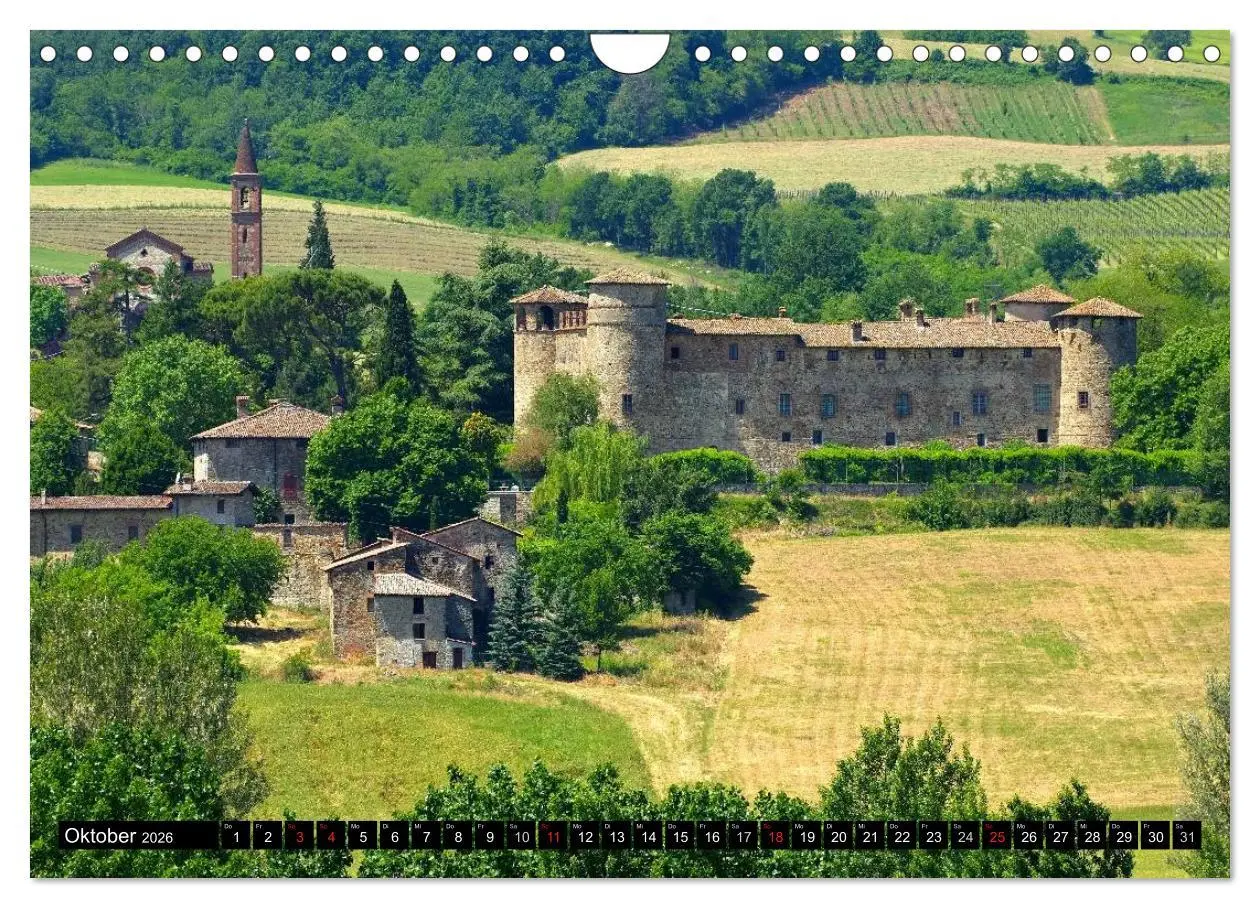 Bild: 9783516123760 | Emilia-Romagna (Wandkalender 2026 DIN A4 quer), CALVENDO...