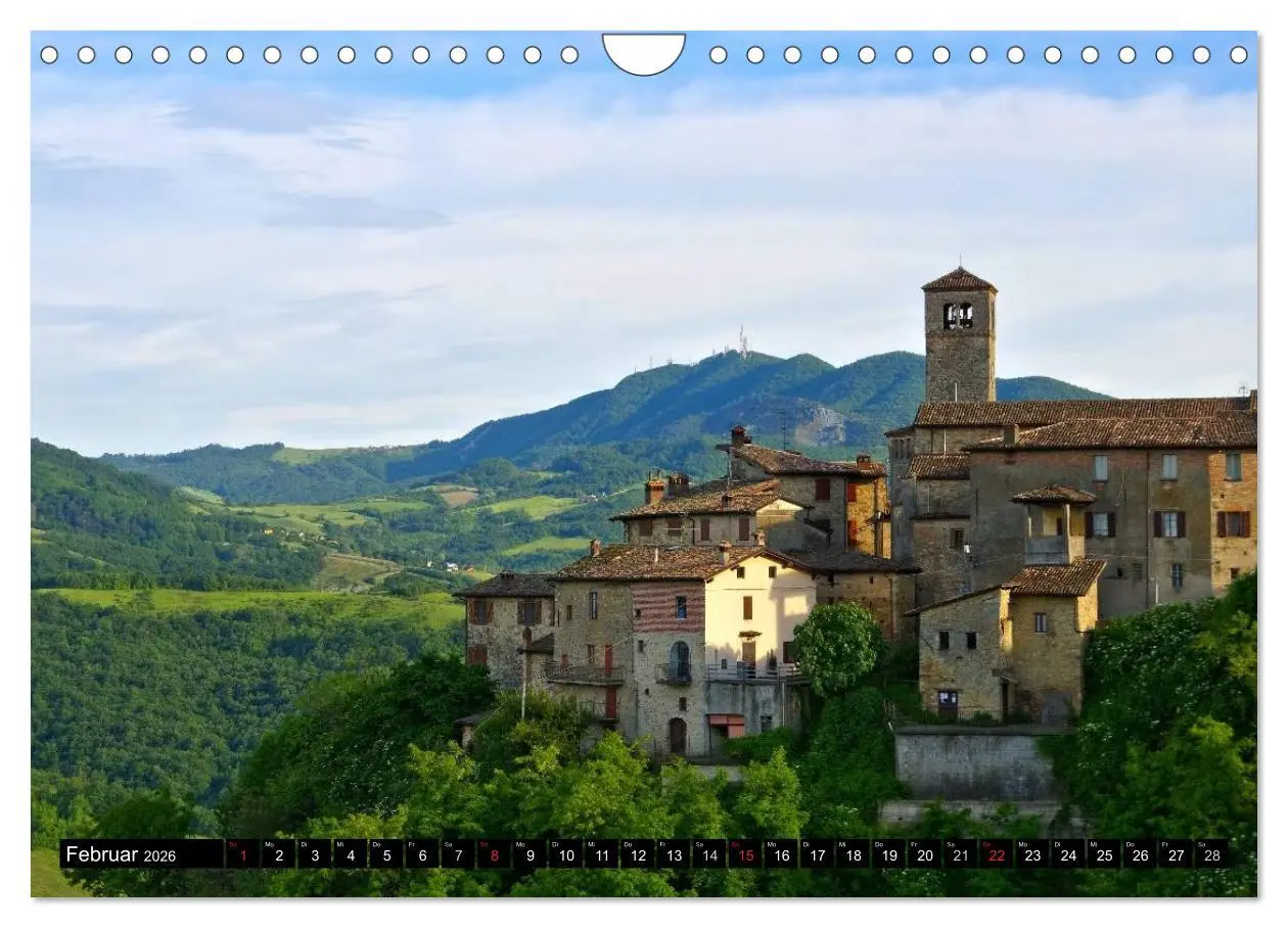Bild: 9783516123760 | Emilia-Romagna (Wandkalender 2026 DIN A4 quer), CALVENDO...