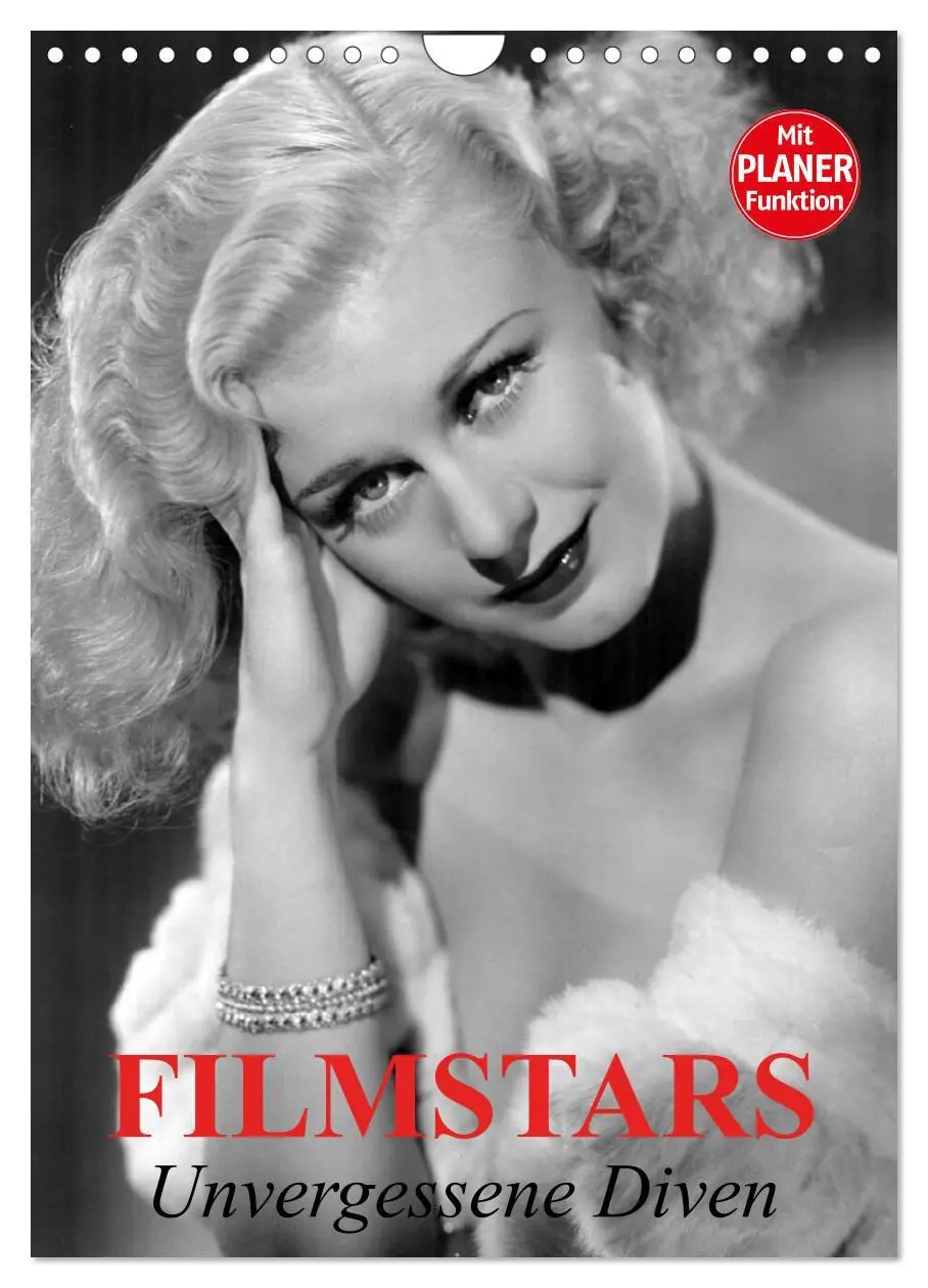 Cover: 9783516433760 | Filmstars. Unvergessene Diven (Wandkalender 2026 DIN A4 hoch),...