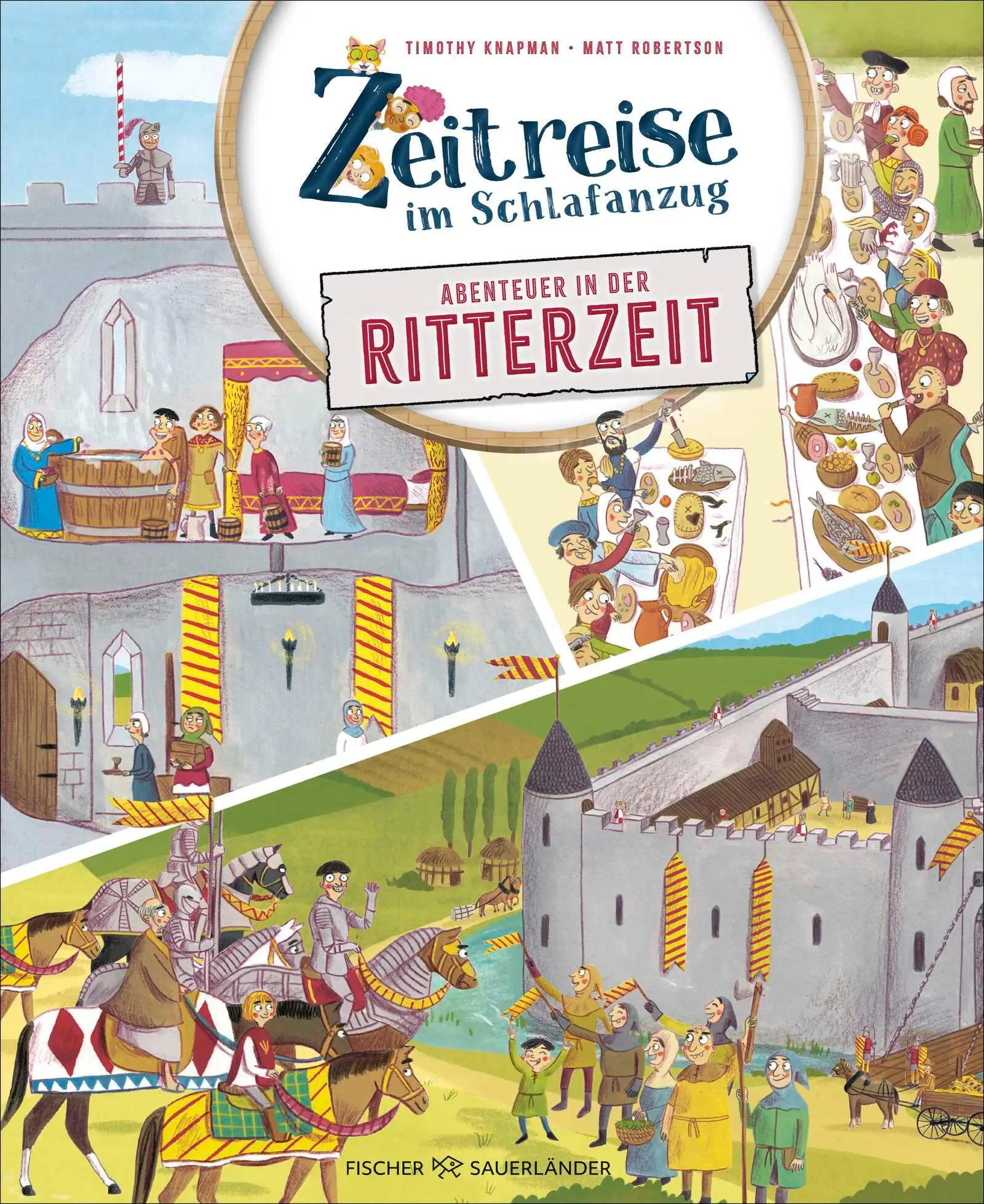 Cover: 9783737373760 | Zeitreise im Schlafanzug. Erlebe die Ritterzeit | Timothy Knapman