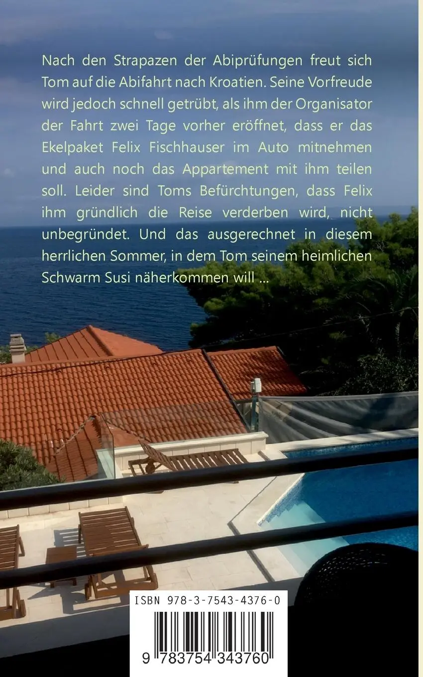 Rückseite: 9783754343760 | Urlaub mit Gegenwind | Roman | Robert Maisert | Taschenbuch | 200 S.