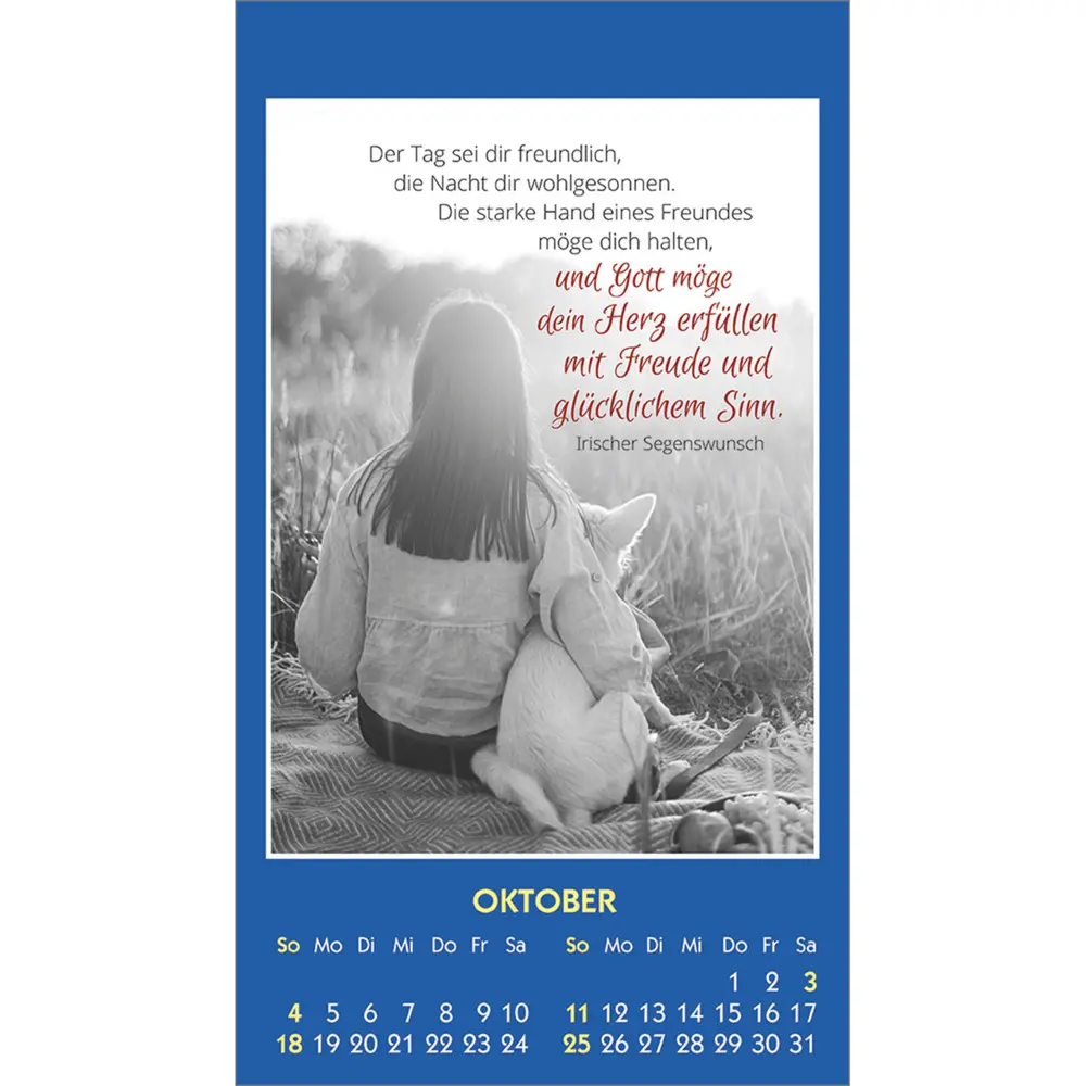 Bild: 9783754893760 | Mensch, du bist einmalig 2026 | Aufkleber-Mini-Kalender | Kalender