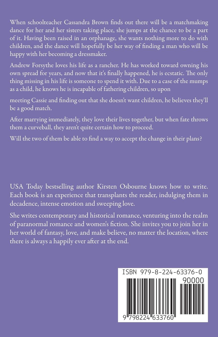 Rückseite: 9798224633760 | Mail Order Modiste | Kirsten Osbourne | Taschenbuch | Englisch | 2024