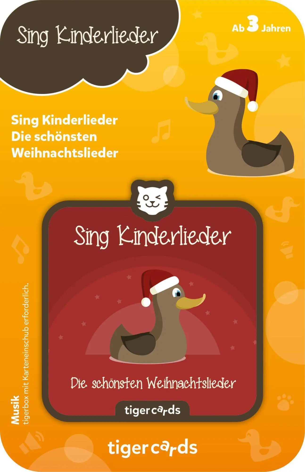 Bild: 4260535483860 | tigercard - Sing Kinderlieder - Die schönsten Weihnachtslieder | 2021