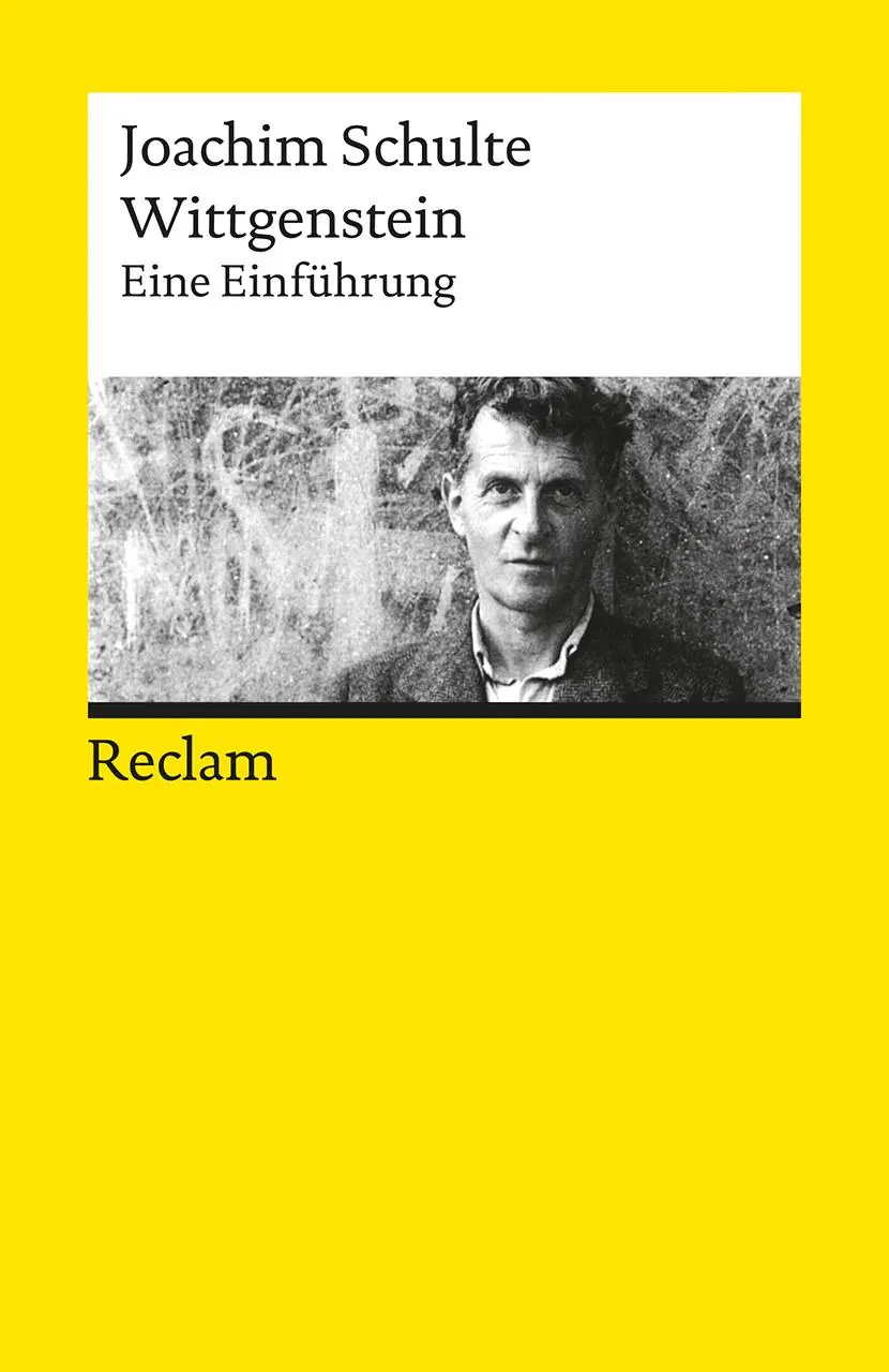 Cover: 9783150193860 | Wittgenstein | Eine Einführung | Joachim Schulte | Taschenbuch | 2016