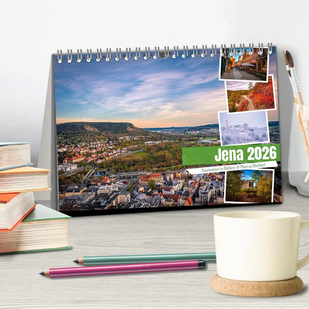 Bild: 9783457403860 | Jena - Faszination in Bildern (Tischkalender 2026 DIN A5 quer),...
