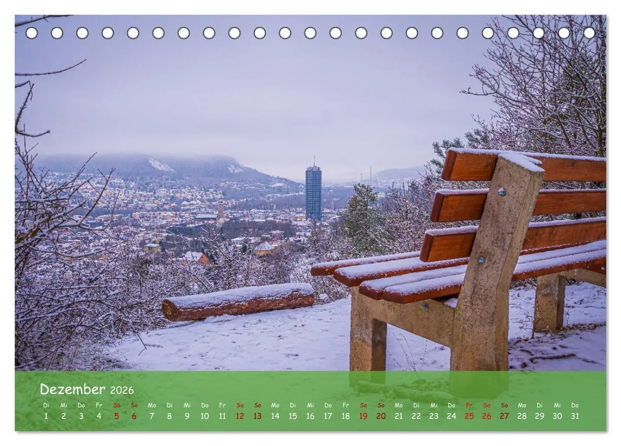 Bild: 9783457403860 | Jena - Faszination in Bildern (Tischkalender 2026 DIN A5 quer),...