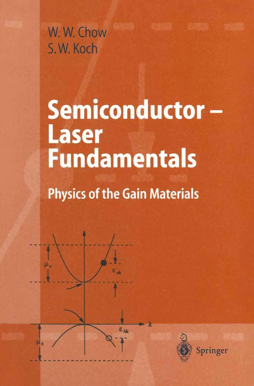 Cover: 9783642083860 | Semiconductor-Laser Fundamentals | Physics of the Gain Materials | x