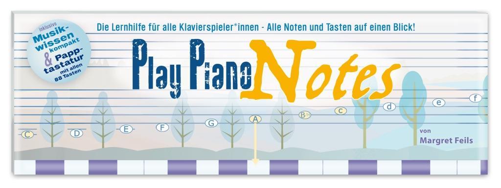 Cover: 9783872523860 | Play Piano Notes | Die Lernhilfe für alle Klavierspieler | Feils
