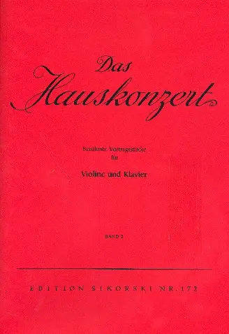 Cover: 9790003033860 | Das Hauskonzert | Franz Schmidtner | Buch | Sikorski Edition