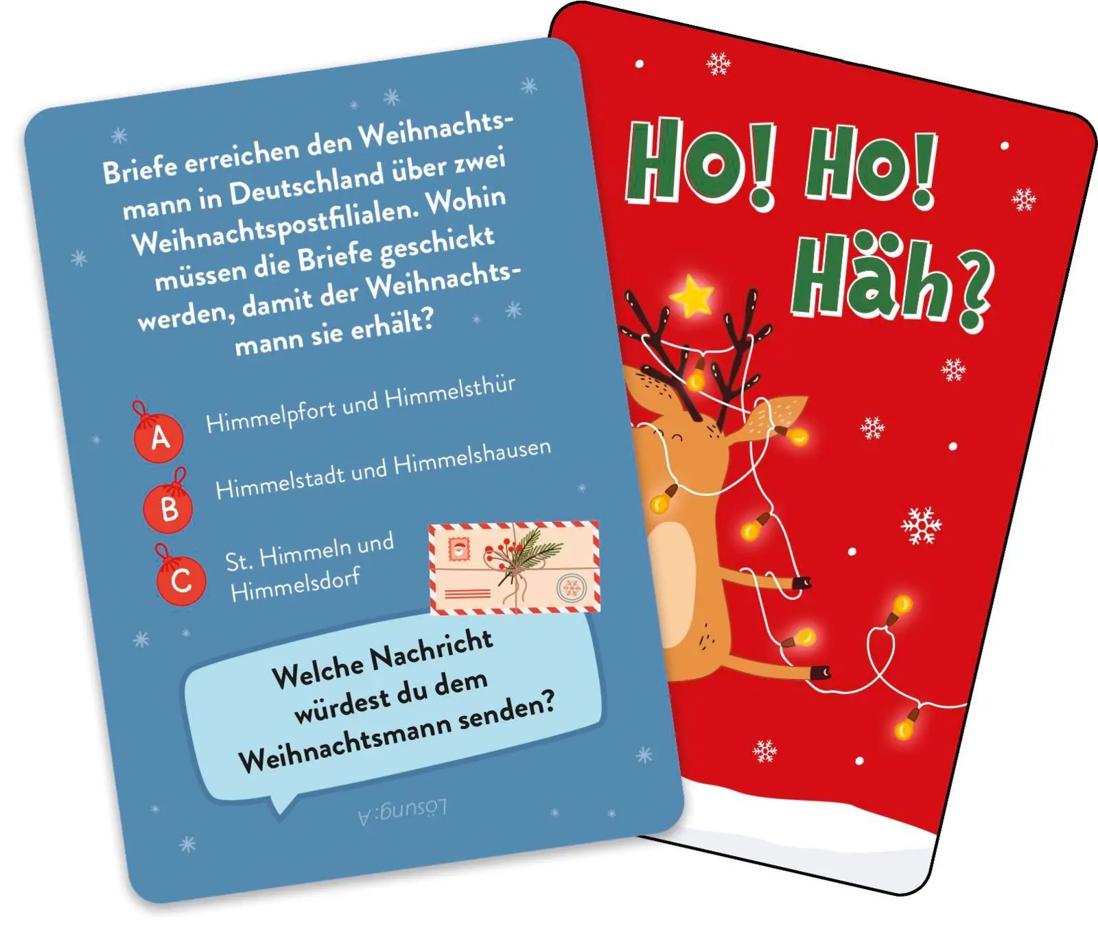Bild: 4036442013960 | Ho! Ho! Häh? | Groh Verlag | Spiel | Schachtel | 51 S. | Deutsch