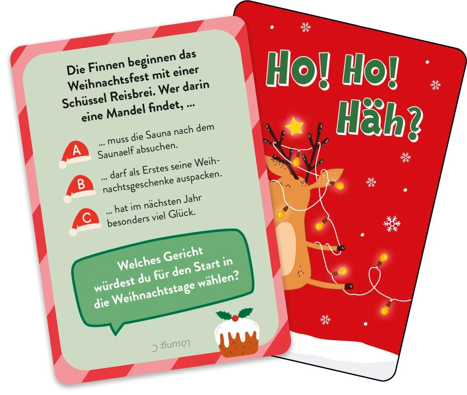 Bild: 4036442013960 | Ho! Ho! Häh? | Groh Verlag | Spiel | Schachtel | 51 S. | Deutsch