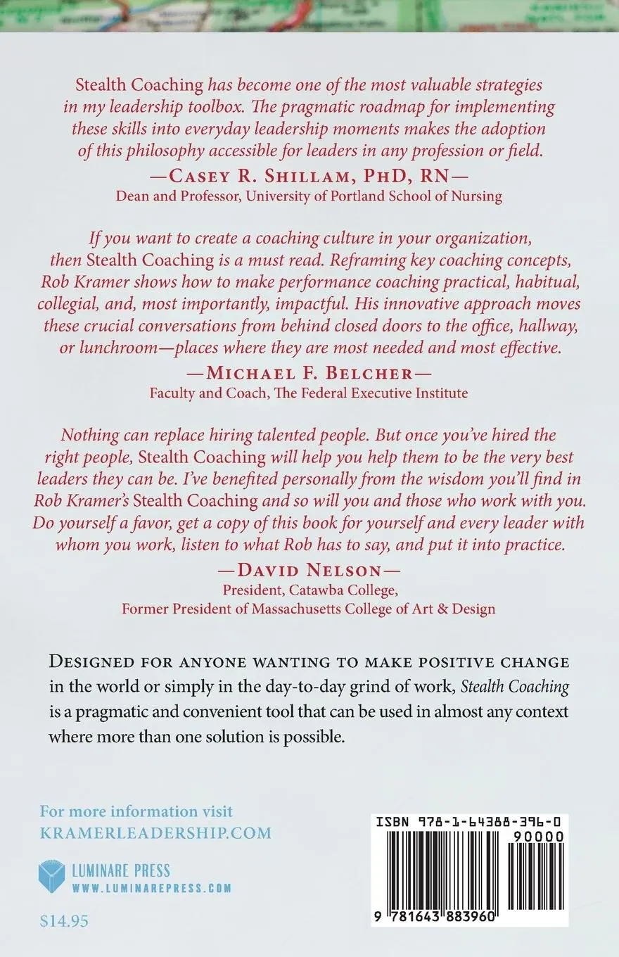 Rückseite: 9781643883960 | Stealth Coaching | Rob Kramer | Taschenbuch | Englisch | 2020