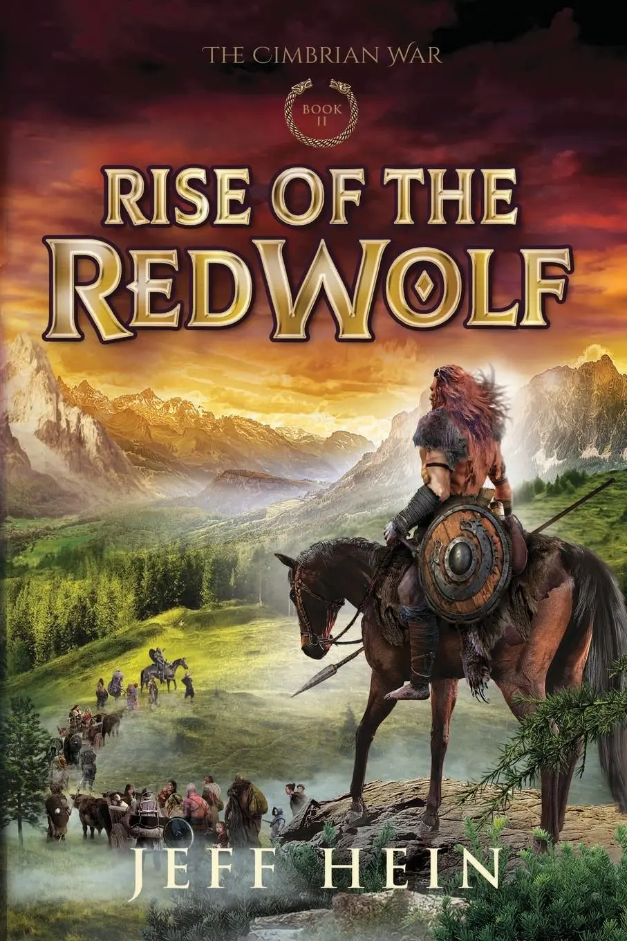 Cover: 9781737553960 | Rise of the Red Wolf | Jeff Hein | Taschenbuch | Englisch | 2023