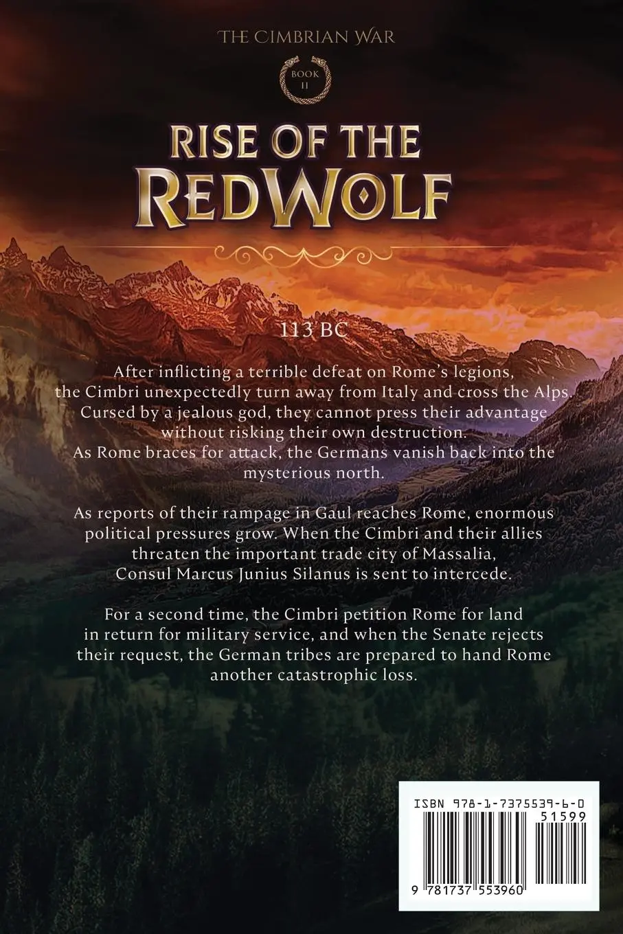 Rückseite: 9781737553960 | Rise of the Red Wolf | Jeff Hein | Taschenbuch | Englisch | 2023