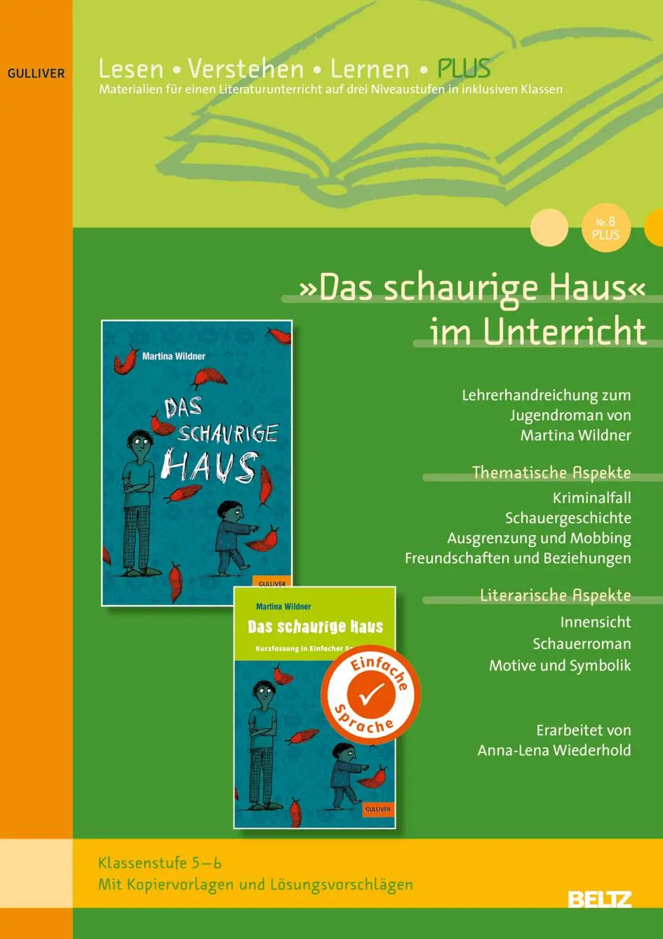 Cover: 9783407823960 | 'Das schaurige Haus' im Unterricht | Anna-Lena Wiederhold | Broschüre