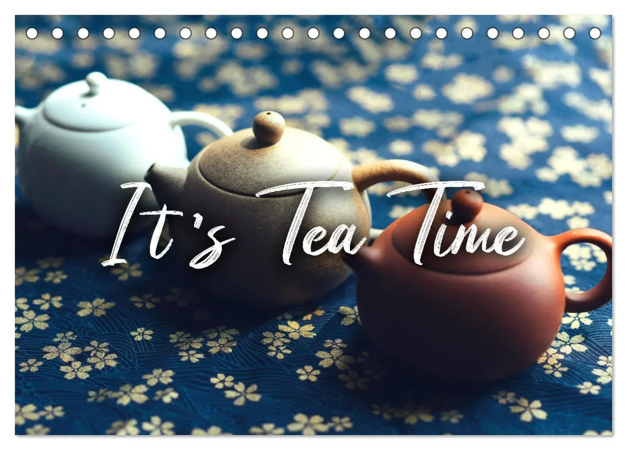 Cover: 9783457563960 | It's Tea Time (Tischkalender 2026 DIN A5 quer), CALVENDO...