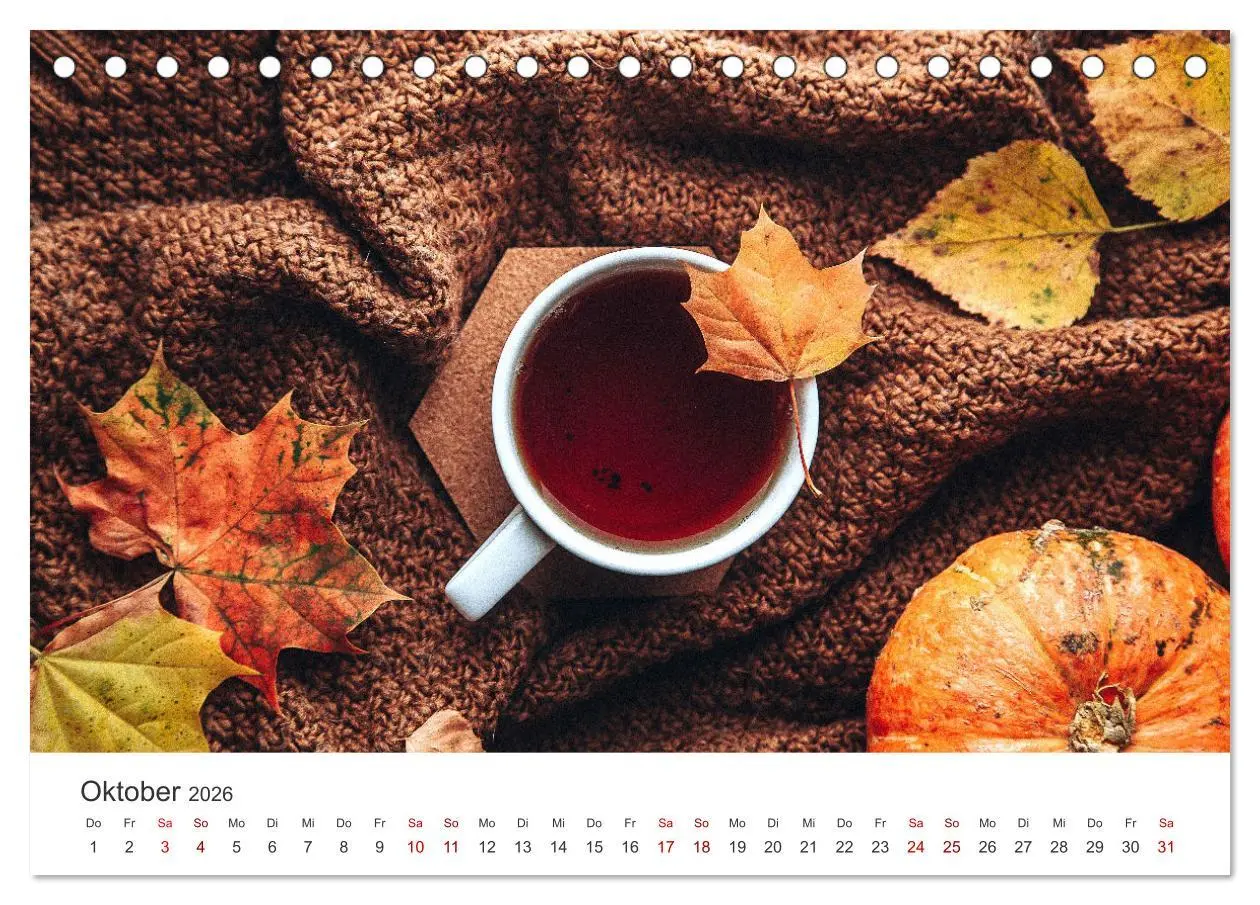 Bild: 9783457563960 | It's Tea Time (Tischkalender 2026 DIN A5 quer), CALVENDO...