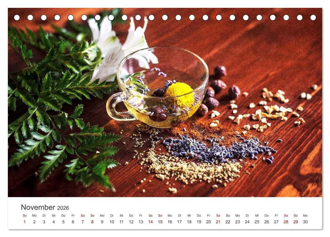 Bild: 9783457563960 | It's Tea Time (Tischkalender 2026 DIN A5 quer), CALVENDO...