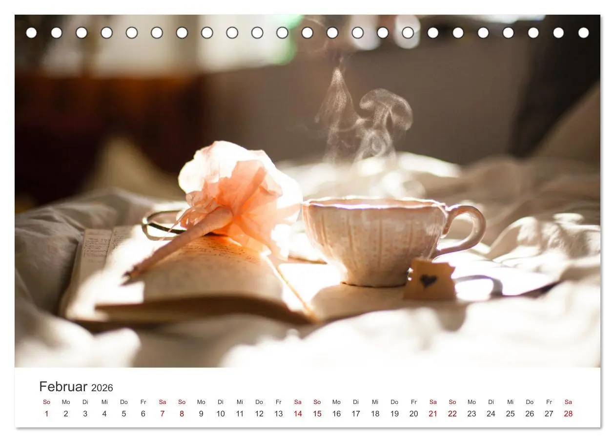 Bild: 9783457563960 | It's Tea Time (Tischkalender 2026 DIN A5 quer), CALVENDO...