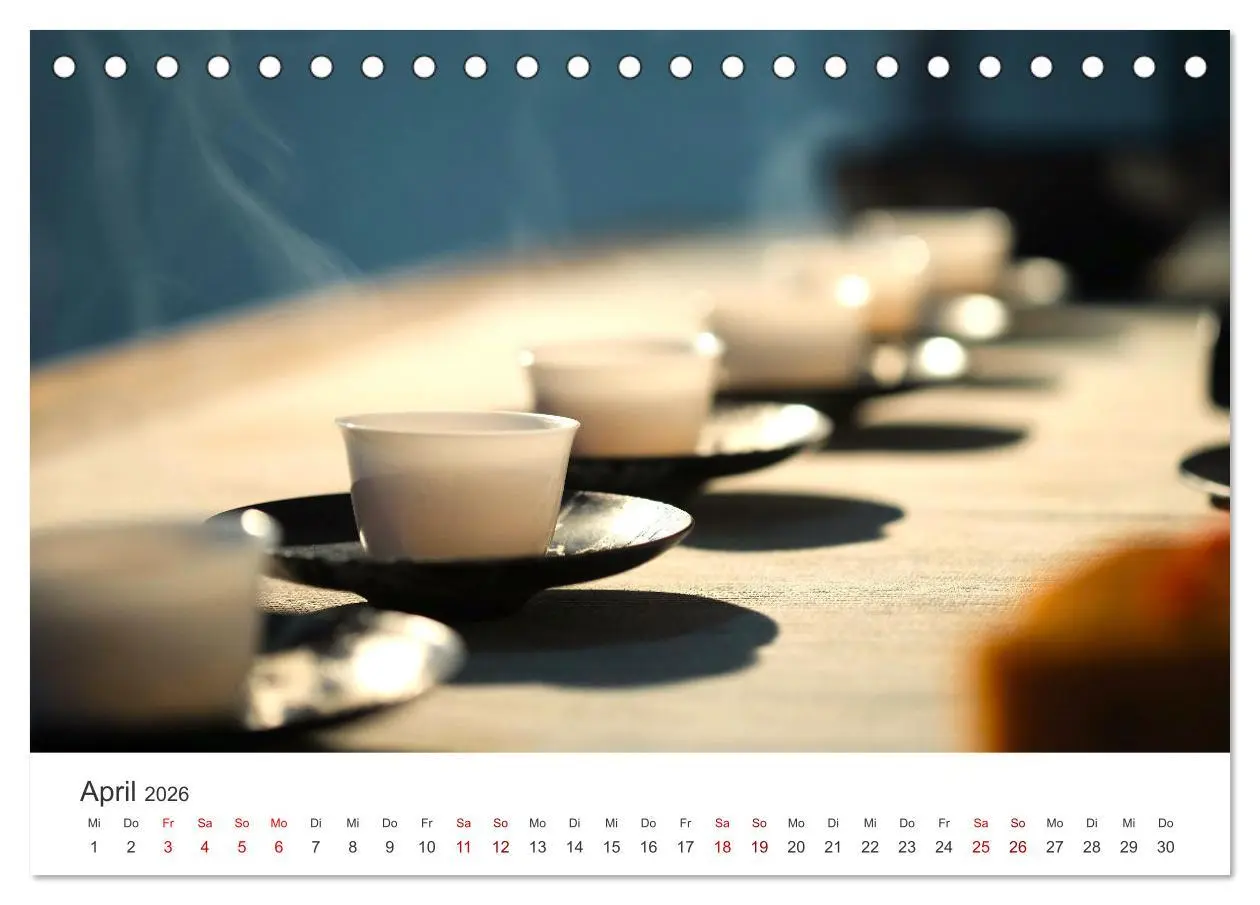 Bild: 9783457563960 | It's Tea Time (Tischkalender 2026 DIN A5 quer), CALVENDO...