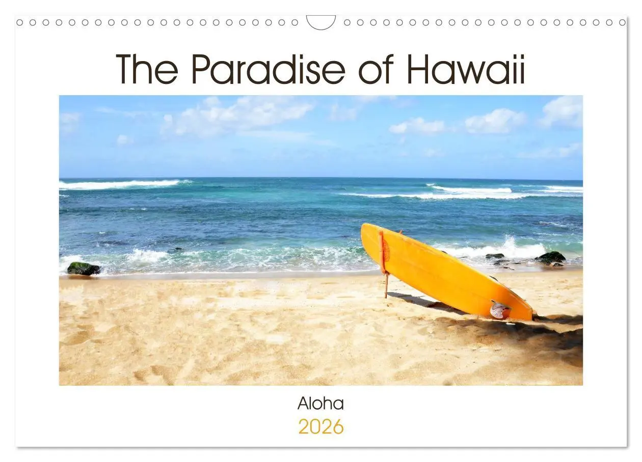 Cover: 9783516583960 | The Paradise of Hawaii (Wall Calendar 2026 DIN A3 landscape),...