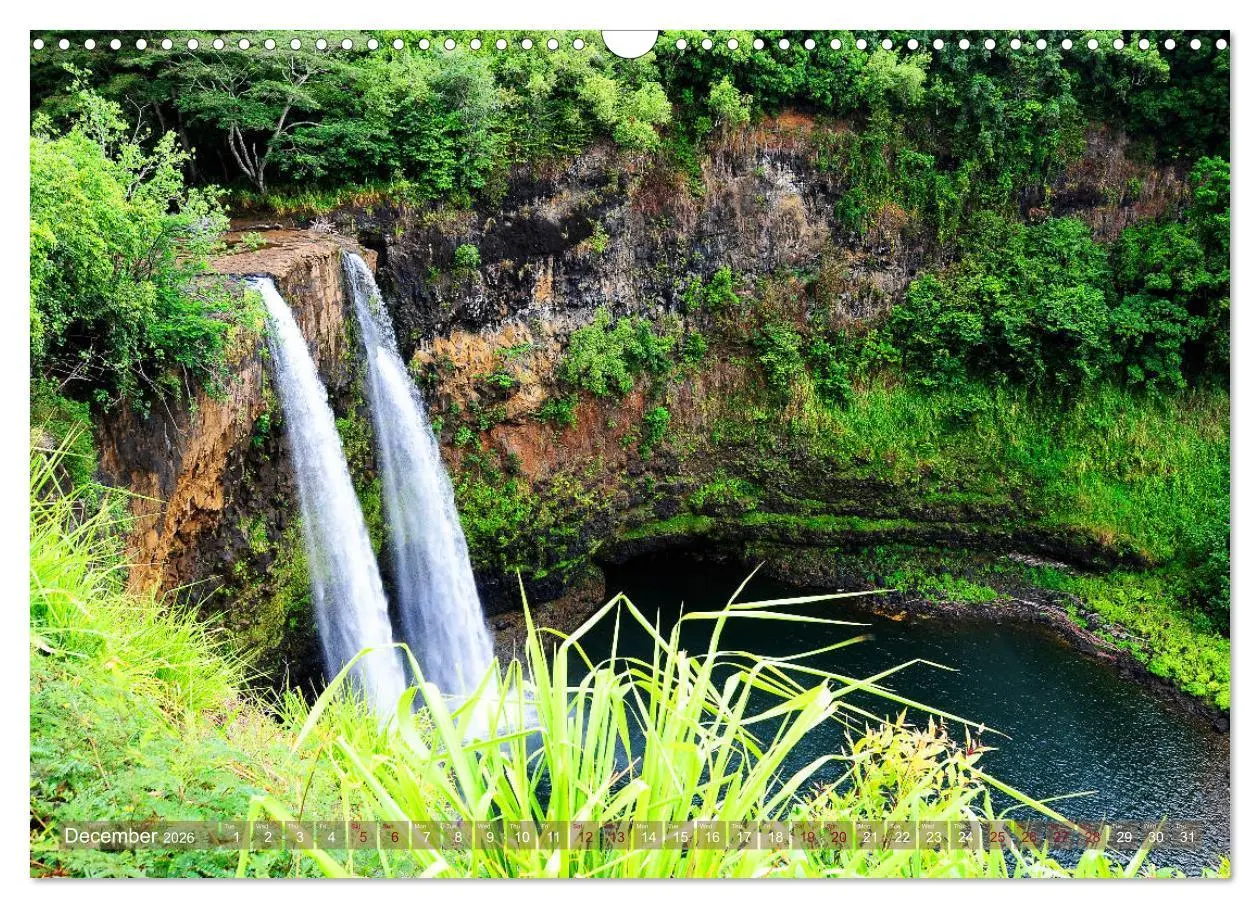 Bild: 9783516583960 | The Paradise of Hawaii (Wall Calendar 2026 DIN A3 landscape),...