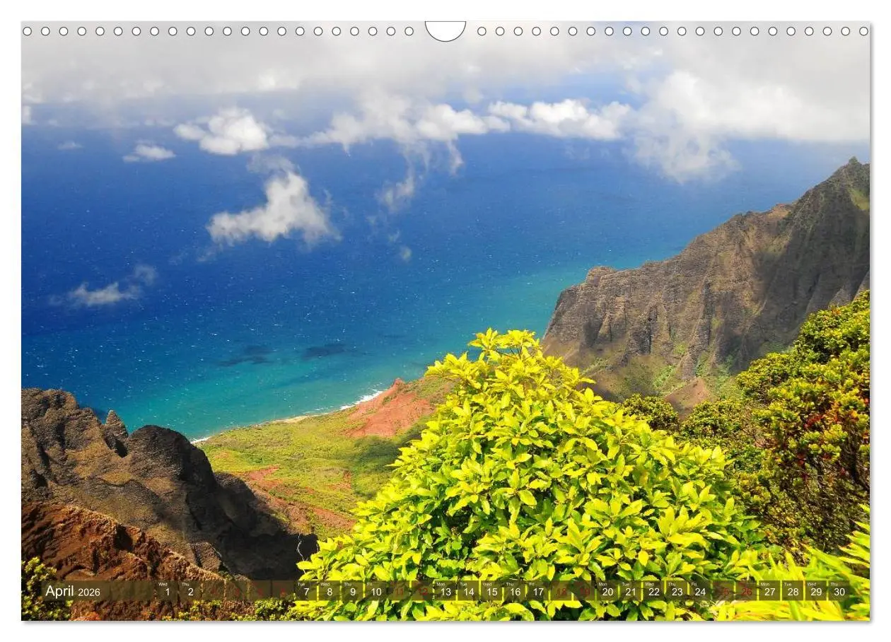 Bild: 9783516583960 | The Paradise of Hawaii (Wall Calendar 2026 DIN A3 landscape),...