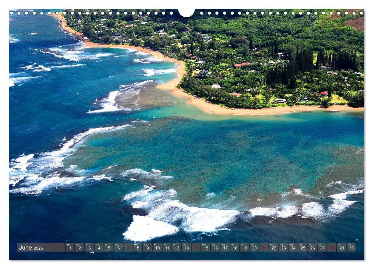 Bild: 9783516583960 | The Paradise of Hawaii (Wall Calendar 2026 DIN A3 landscape),...