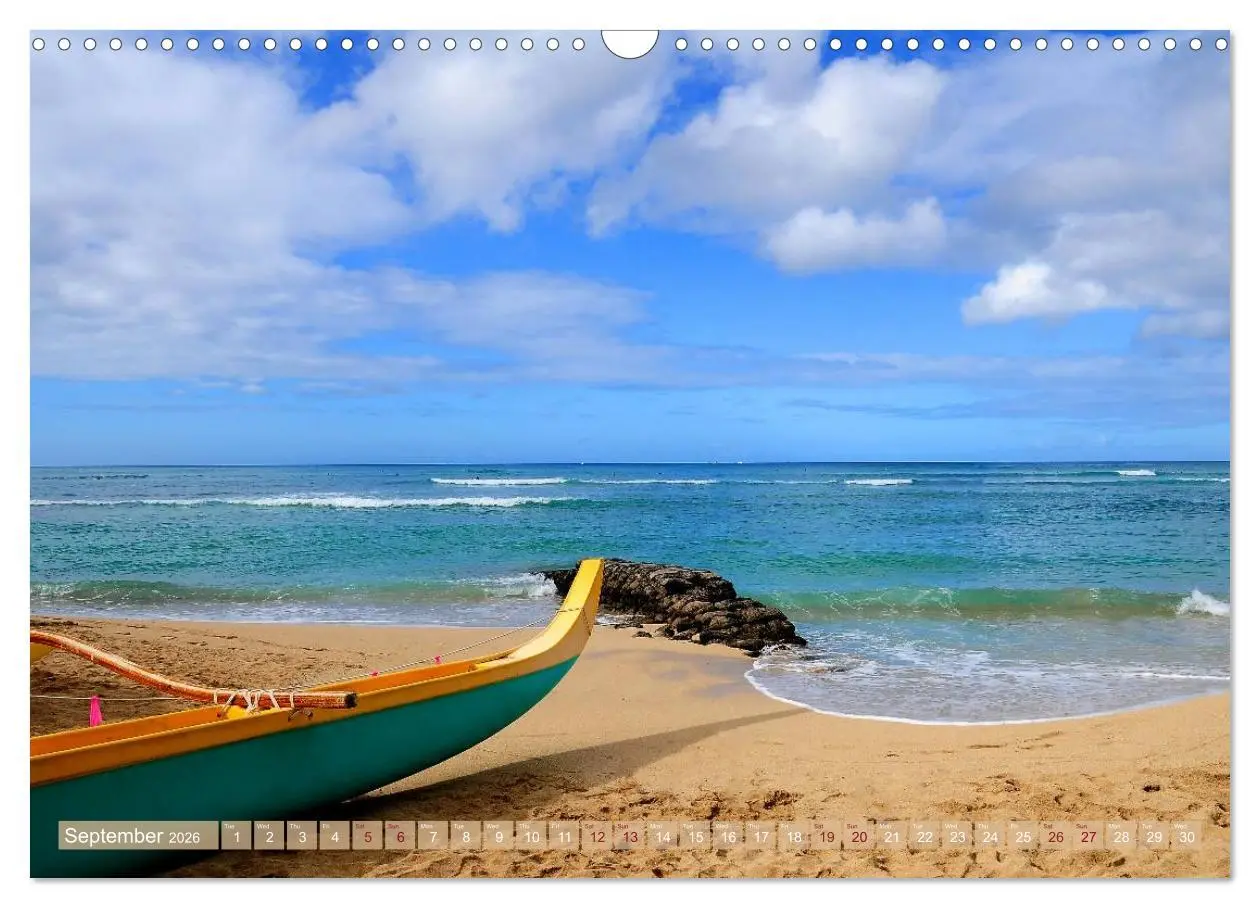 Bild: 9783516583960 | The Paradise of Hawaii (Wall Calendar 2026 DIN A3 landscape),...