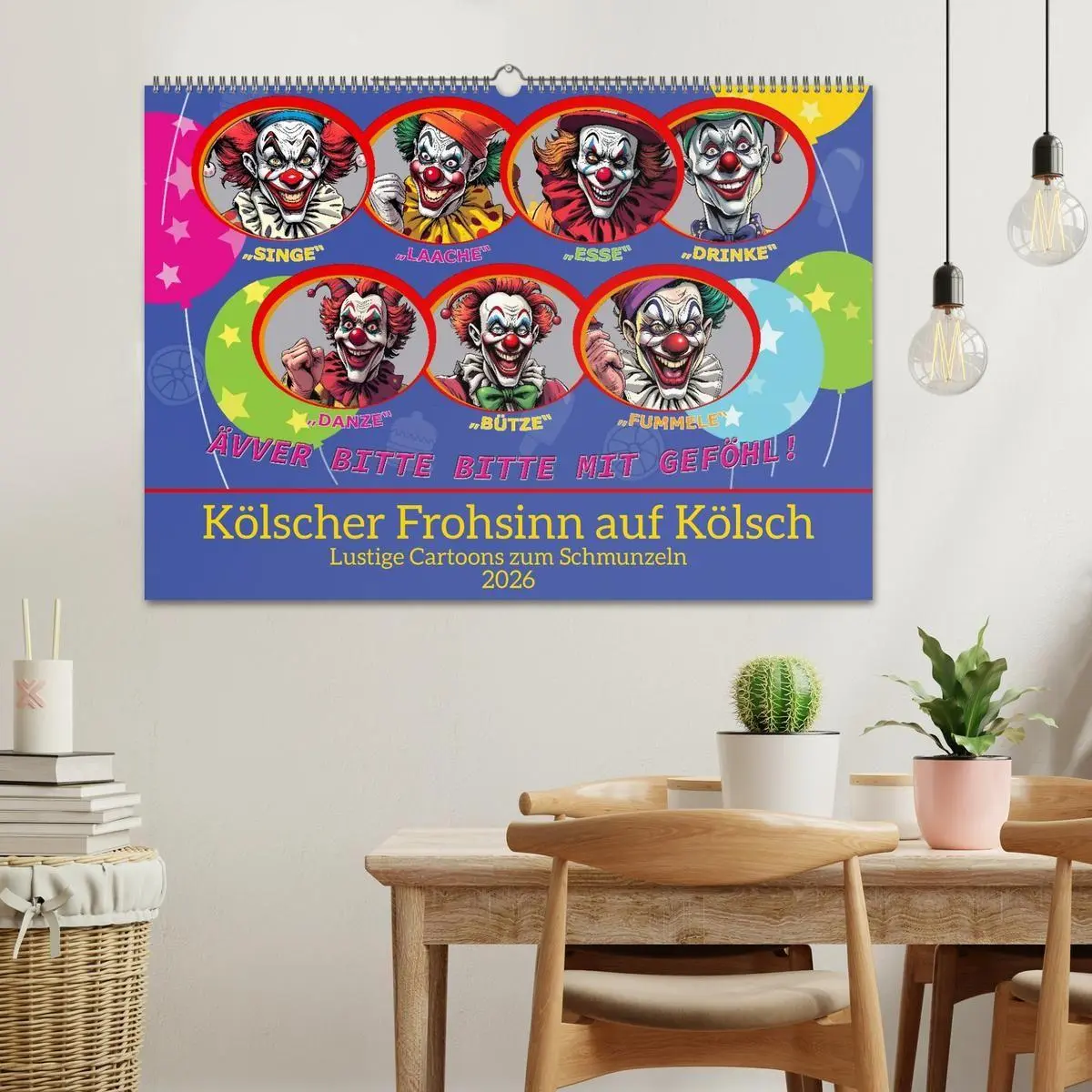 Bild: 9783516653960 | Kölscher Frohsinn auf Kölsch (Wandkalender 2026 DIN A2 quer),...