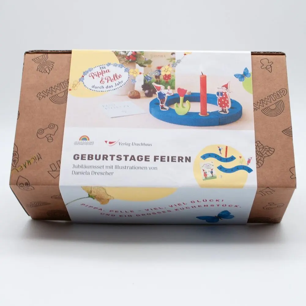 Bild: 9783825153960 | Jubiläumsset "Geburtstage feiern" | mit Pippa und Pelle | Buch | 12 S.