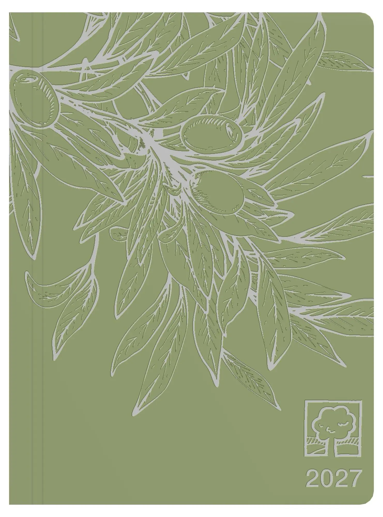 Cover: 4069095014060 | Taschenkalender 1T/1S olive Blauer Engel 2027 | KG | Buch | 400 S.