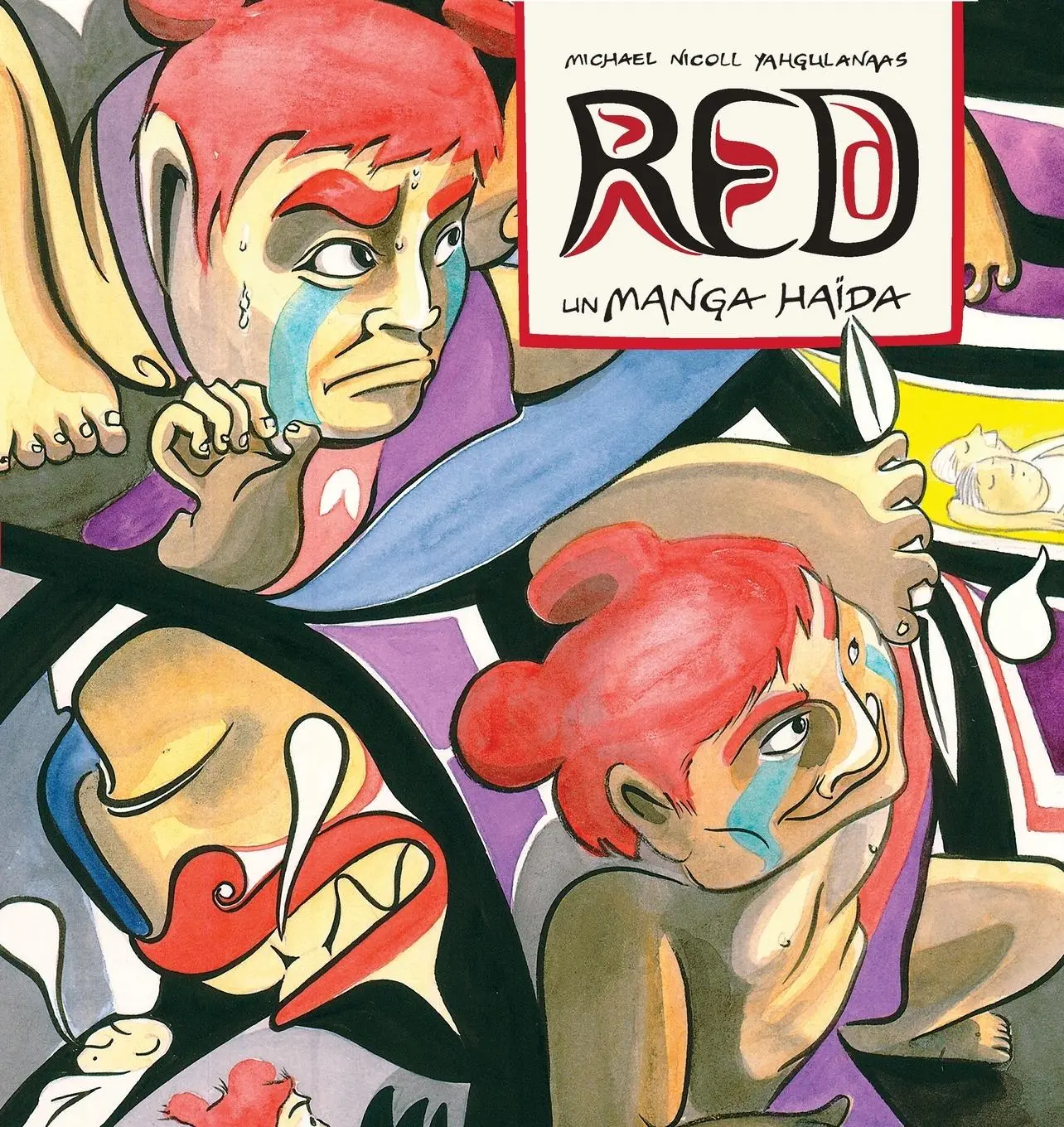 Cover: 9782925064060 | Red | Un manga haïda | Michael Nicoll Yahgulanaas | Taschenbuch | 2020