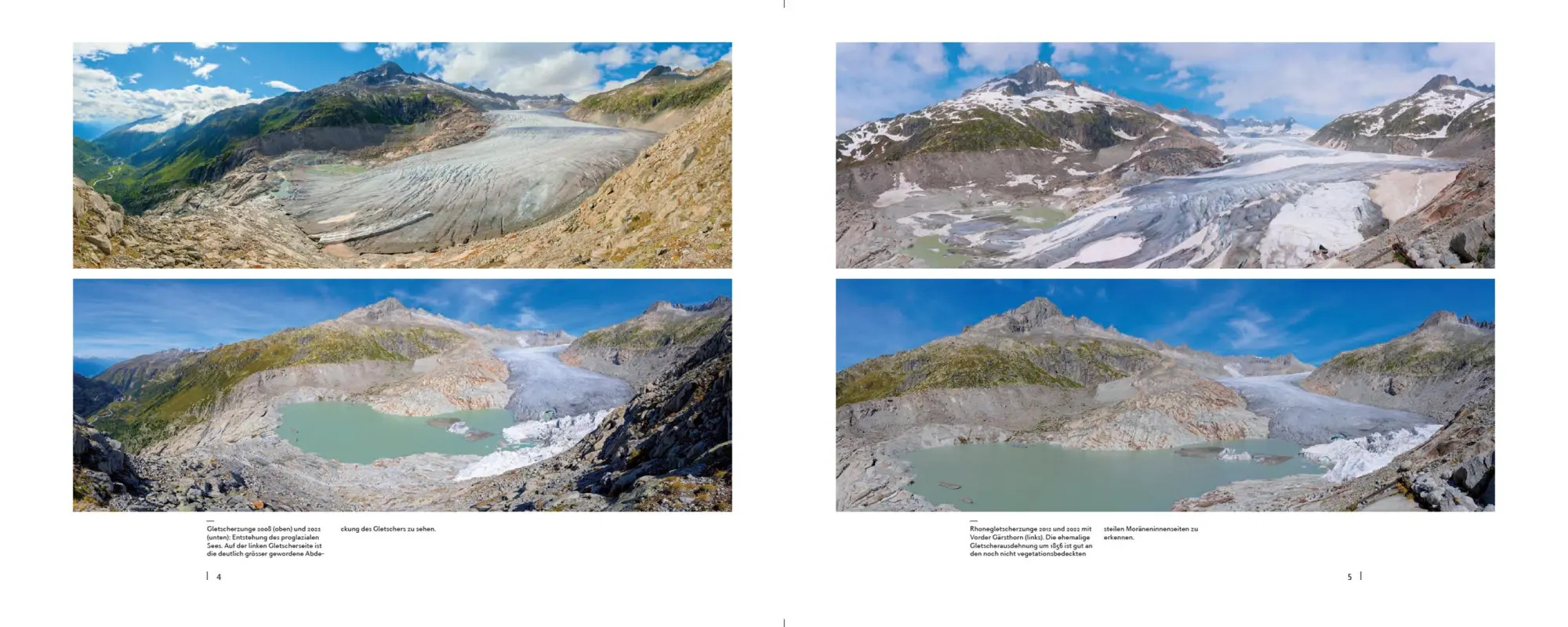 Bild: 9783258084060 | Schweizer Gletscherlandschaften im Klimawandel | Andreas Wipf (u. a.)