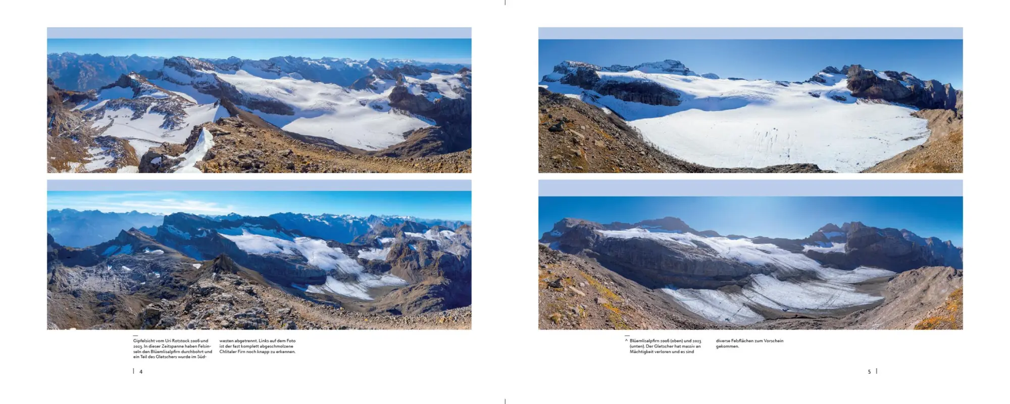Bild: 9783258084060 | Schweizer Gletscherlandschaften im Klimawandel | Andreas Wipf (u. a.)