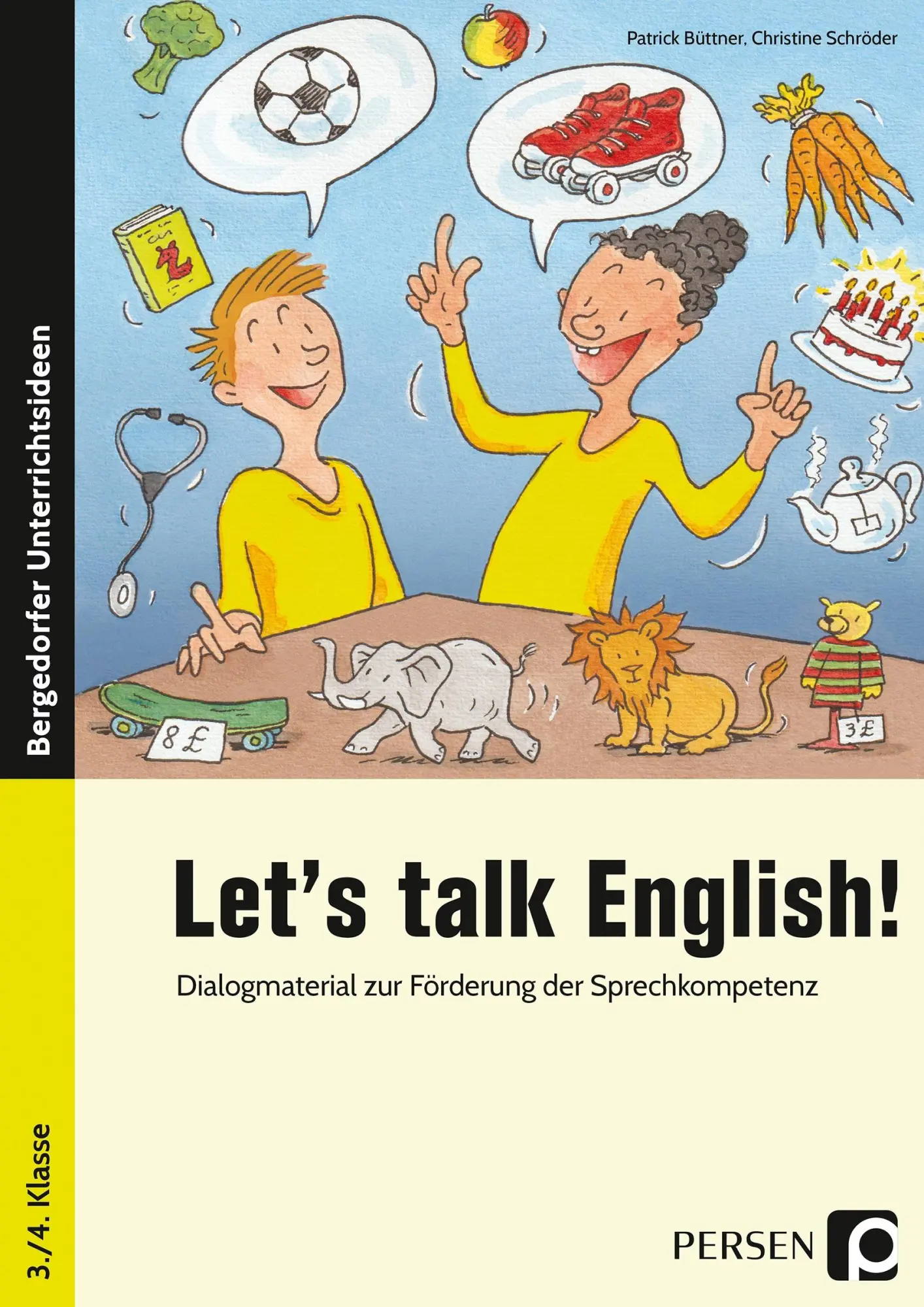 Cover: 9783403204060 | Let's talk English! | Patrick Büttner (u. a.) | Broschüre | 45 S.