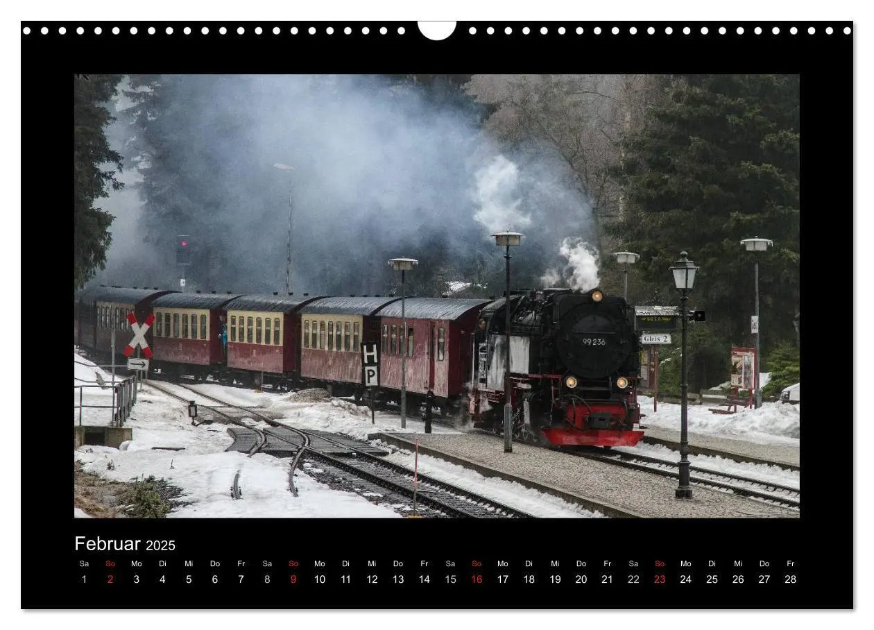 Bild: 9783435674060 | Dampferlebnis im Harz (Wandkalender 2025 DIN A3 quer), CALVENDO...
