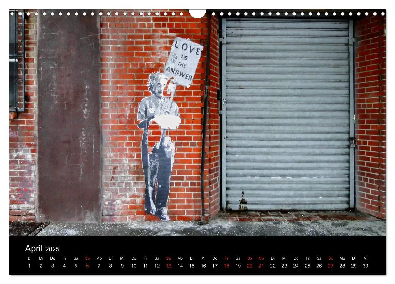 Bild: 9783435814060 | New York Street Art Kalender (Wandkalender 2025 DIN A3 quer),...