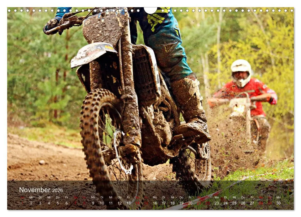 Bild: 9783457834060 | Motocross - Adrenalin pur (Wandkalender 2026 DIN A3 quer), CALVENDO...